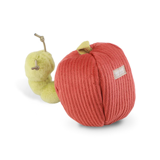 Futterspielzeug APPLE Apfel und Wurm
