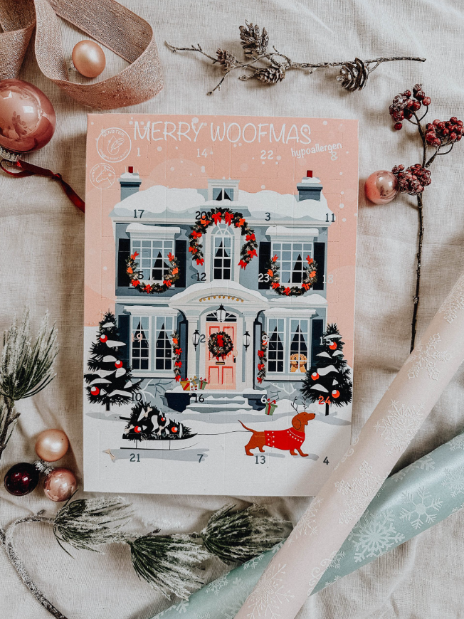 Hypoallergener Adventskalender „Pink House“