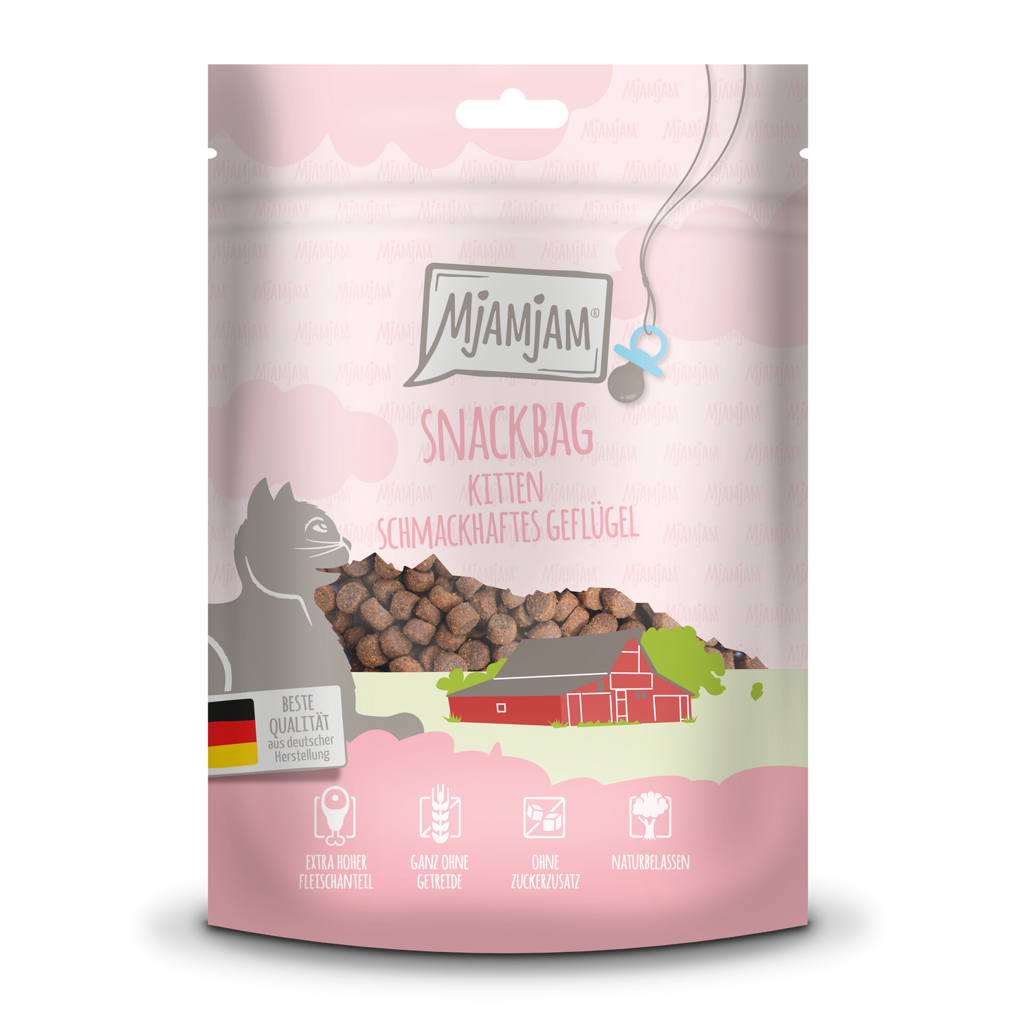 MjAMjAM - Snackbag Kitten – schmackhaftes Geflügel 125g