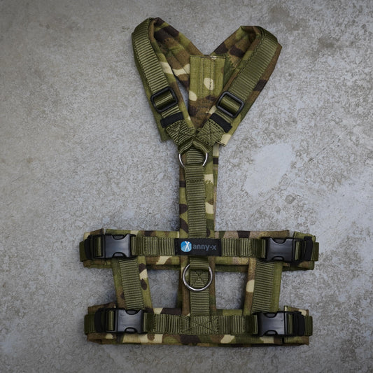 Annyx Sicherheitsgeschirr Fun Safety Sonderedition tarndruck/olive