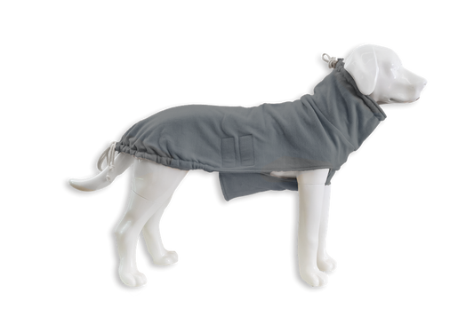 Lill's Hundepullover Fleece - Stone Grey